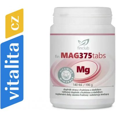 Finclub Fin Mag375tabs 140 tablet – Hledejceny.cz