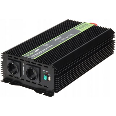 Green Cell Power Inverter PRO z 12V na 230V, 3000W/6000W, modifikovaná sinusoida INVGC12 | Zboží Auto