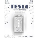 TESLA SILVER+ 9V 1ks 1099137211 – Zboží Mobilmania