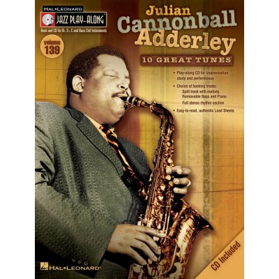 Julian Cannonball Adderley Jazz Play-Along Volume 139 melodie s akordy pro nstroje v ladn C 1000830 – Hledejceny.cz