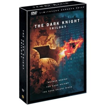 Temný rytíř: Trilogie - limitovaná dárková edice s knihou DVD