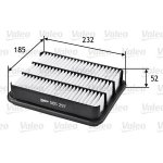 VALEO Vzduchový filtr 585297 – Hledejceny.cz