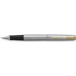 Parker 1502/1130948 Royal Jotter Stainless Steel GT plnicí pero hrot M – Zboží Živě