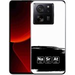 mmCase na Xiaomi 13T/13T Pro - chemické prvky černobílé pozadí – Zboží Živě