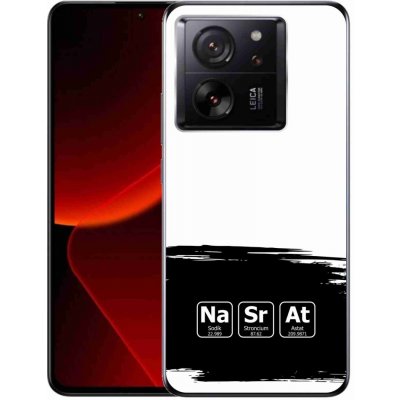 mmCase na Xiaomi 13T/13T Pro - chemické prvky černobílé pozadí – Zboží Živě