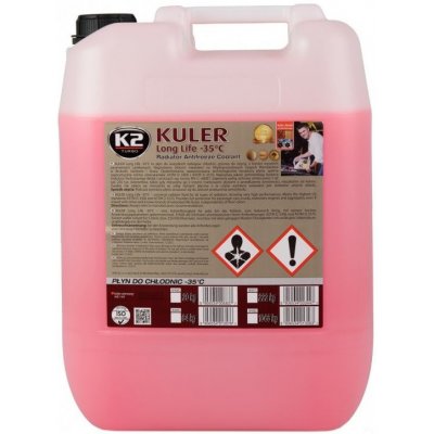 K2 KULER -35°C Červená 20 l – Sleviste.cz