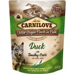 Carnilove Paté Duck with Timothy Grass 300 g – Hledejceny.cz