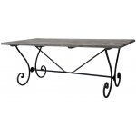 Chic Antique Starý francouzský ze dřeva a kovu Marseille 200*100*77 cm – Hledejceny.cz