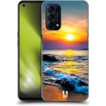 Pouzdro HEAD CASE Oppo Reno 5 5G Pláže a moře západ slunce – Zboží Mobilmania