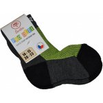 Surtex ponožky jaro podzim 80% merino dětské zelená – Zboží Mobilmania