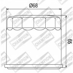 Champion Olejový filtr COF038 – Zbozi.Blesk.cz