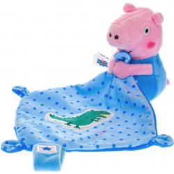 Mikro trading Peppa Pig Tom usínáček plyšový 11 cm modrý