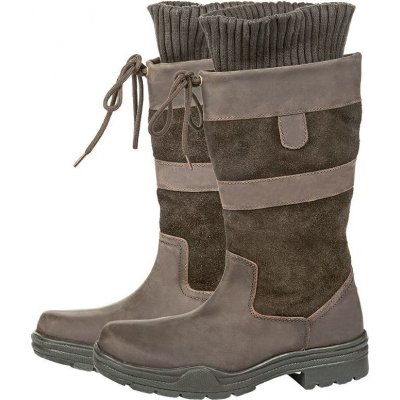 HKM Boty Belmond Spring dámské tmavě hnědé – Zboží Dáma