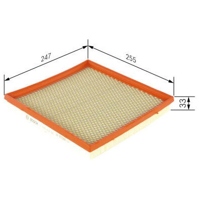 Vzduchový filtr BOSCH F 026 400 385 – Hledejceny.cz