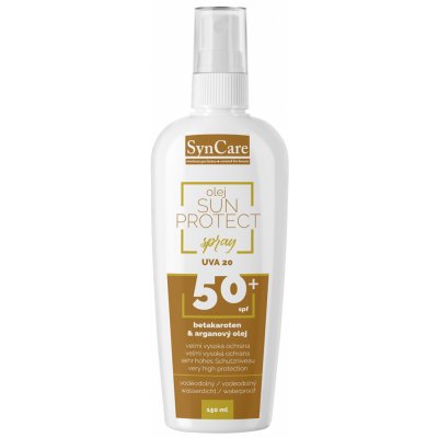 Syncare Sun Protect Spray SPF50+ s betakarotenem 150 ml – Zboží Mobilmania