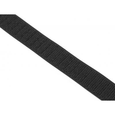 Suchý zip samolepící háček (hook) 20mm černý metráž – Zboží Dáma