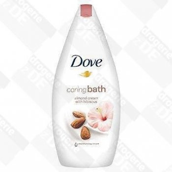 Dove Purely Pampering Almond pěna do koupele mandle a ibišek 700 ml