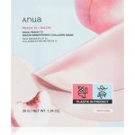 Anua Peach 70 Niacin Brightening Collagen Mask Rozjasňující plátýnková maska s kolagenem 38 g – Zboží Dáma