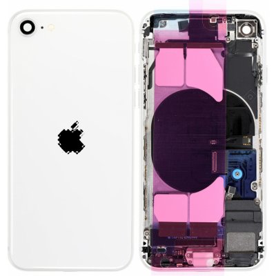 Kryt Apple iPhone SE (2nd Gen 2020) zadní Housing s Malými Díly bílý – Hledejceny.cz