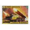 Model Zvezda Truck Bm-30 Smerch Russian Multiple Rocket Missile Launch System Military 1:72