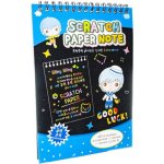 Kruzzel Vyškrabávací duhový notýsek se stylusem Růžová – Hledejceny.cz