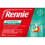 RENNIE SPEARMINT BEZ CUKRU POR 680MG/80MG TBL MND 60 – Hledejceny.cz