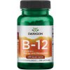 Vitamín a minerál Swanson Vitamin B-12 Cyanocobalamin 500 mcg 100 kapslí