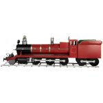 Clayre & Eef Červená kovová dekorace vláček Christmas Train - 86*18*27 cm – Hledejceny.cz