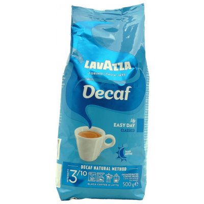 Lavazza Classico Decaffeinato bez kofeinu zrnková 0,5 kg – Hledejceny.cz