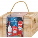 Old Spice Gift Box Deep Sea sprchový gel pro muže 250 ml + tuhý deodorant pro muže 50 ml + Captain After Shave Lotion voda po holení 100 ml – Sleviste.cz