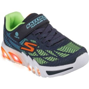 Skechers Flex glow Elite Vorlo Tmavě modrá Zelená Bílá