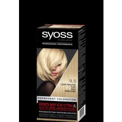 Syoss Permanent Coloration Permanent Blond permanentní barva na vlasy 9-5 Frozen Pearl Blond 50 ml