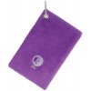 Golfové příslušenství a doplňky Ručník Surprize Purple Bag Towel s karabínou