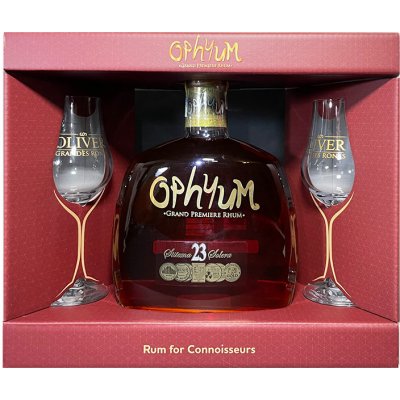 Ophyum 23y 40% 0,7 l (dárkové balení 2 sklenice)