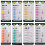 Herbadent HERo 0,7 mm náhradní mezizubní kartáček 10 ks – Zboží Dáma