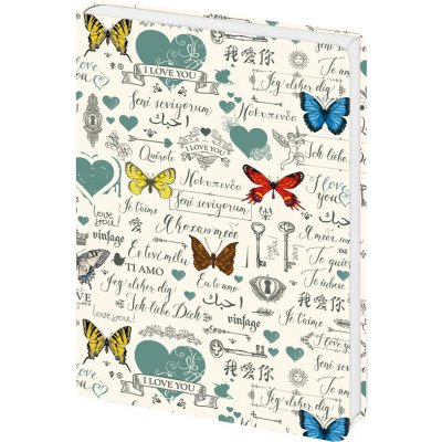 Zápisník Lyra Butterflies - linkovaný S