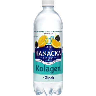 Hanácká Kyselka Kolagen jemně perlivá 6 x 0,5 l – Hledejceny.cz
