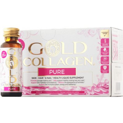Gold Collagen Collagen Pure Gold Hydrolyzovaný kolagen 10 x 50 ml – Hledejceny.cz