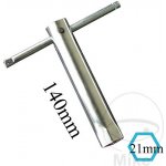 JMP klíč na svíčky 140mm SW21 s bočním úchytem – Hledejceny.cz