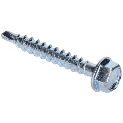 Kovoinox Farmářský šroub 4,8x35 mm, se zinkovým povlakem, určený k montáži plechů, střešní krytiny a jiných plechových prvků do d – Zboží Mobilmania