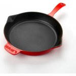 Lava Metal litinová s dřevěnou rukojetí červená 28 cm – Zboží Dáma