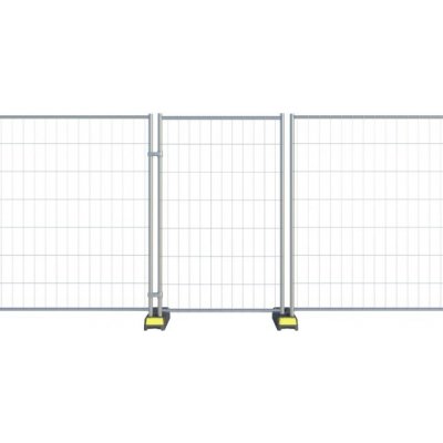 Mobilní branka Zn F2 1200x2000 včetně závěsu a otočného prstence – Zboží Mobilmania
