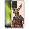 Pouzdro a kryt na mobilní telefon Samsung Pouzdro HEAD CASE Samsung Galaxy A52 / A52 5G / A52s 5G HIPSTR SVETR JELEN