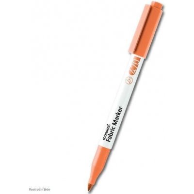 MONAMI Fabric Marker 470 popisovač na světlý textil oranžová / brush