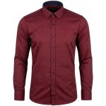Ego man pánská košile regular fit EGB-514-1 bordó – Hledejceny.cz