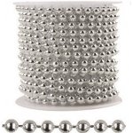 Anděl Dekorační plastový řetízek - stříbrný - 3 m - 2086 – Zboží Mobilmania