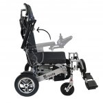 Eroute 8000RN Elektrický invalidní vozík skládací s automatickým polohováním opěradla Černá – Hledejceny.cz