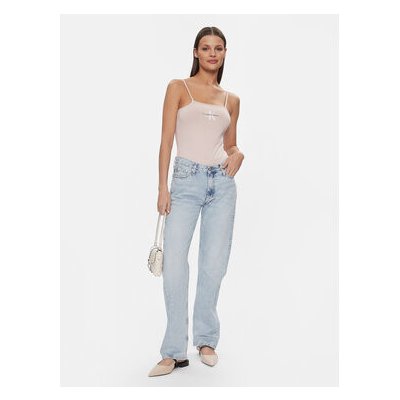 Calvin Klein Jeans Jeansy J20J223302 Modrá Straight Fit – Zbozi.Blesk.cz