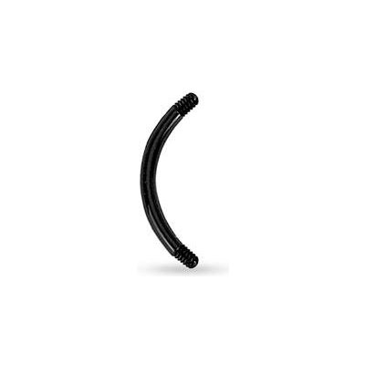 Šperky4U piercing náhradní tyčka zahnutá BioFlex ND01017-1210 – Zboží Dáma
