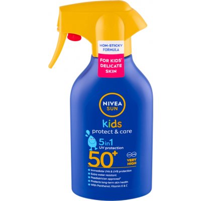 Nivea Sun Protect & Care Dětský sprej na opalování OF 50+ 250ml – Sleviste.cz